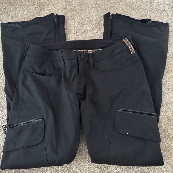 Burton Black ski/snowbaord pants small - Picture 1 of 5